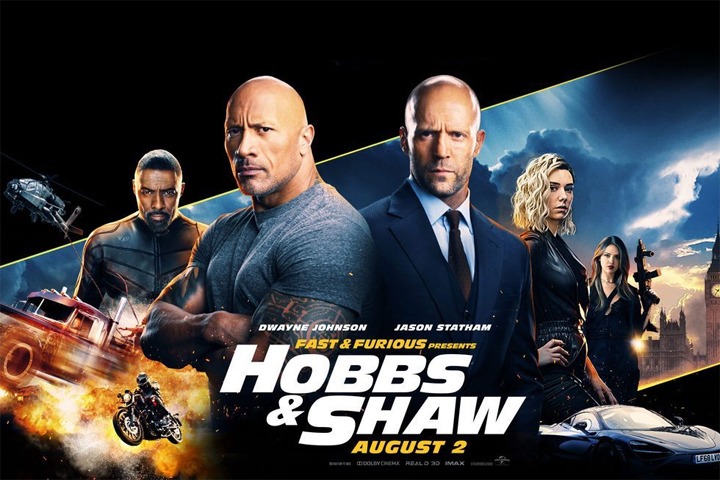 Velocidade Furiosa: Hobbs & Shaw (2019) - Cartazes — The Movie Database  (TMDB)